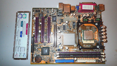 Soyo ATX Motherboard SY-P4VGM Intel Socket 478 Pentium 4 w/ CPU+ Memory