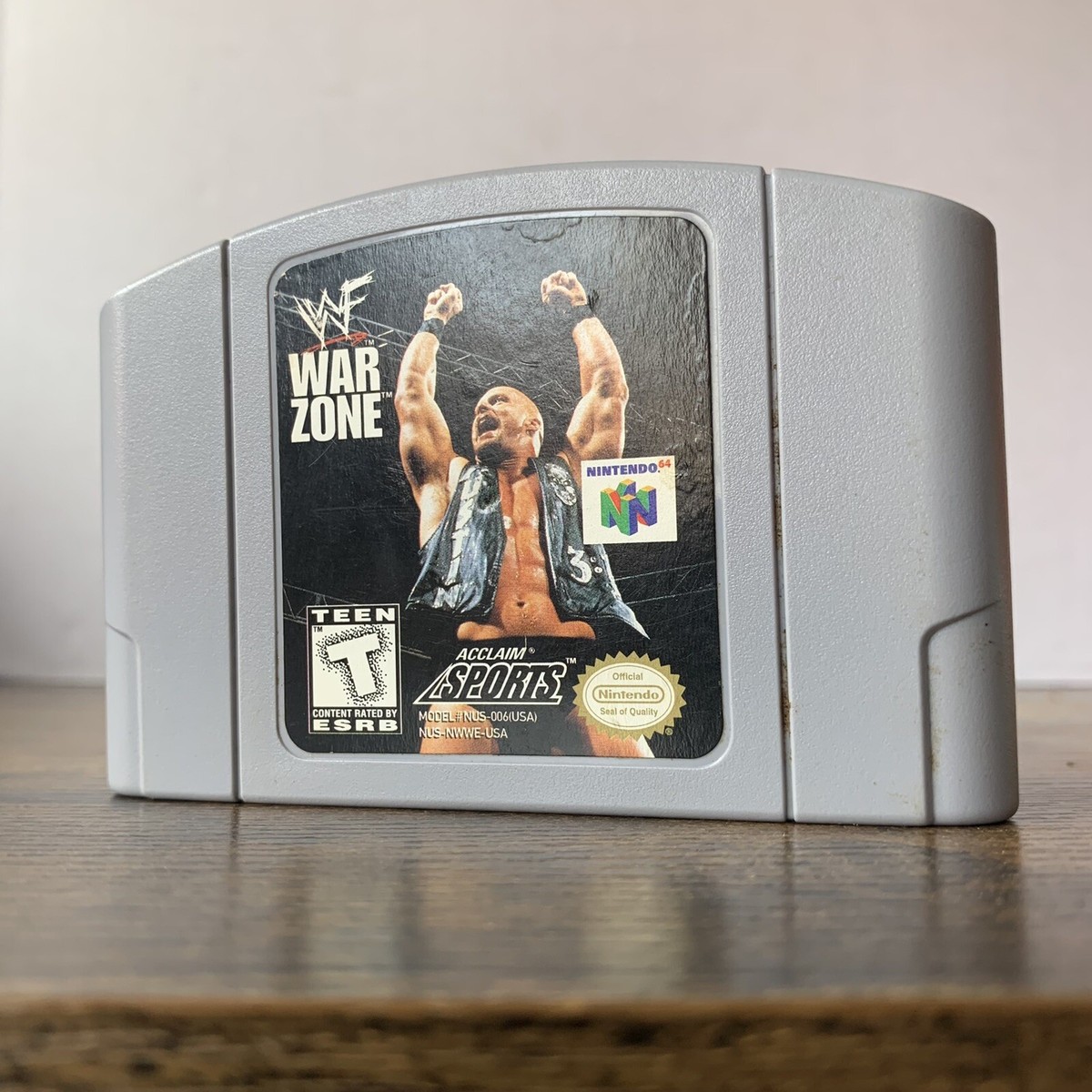 WWF War Zone Warzone Nintendo 64 N64 Original Authentic TESTED WWF War Zone Warzone Nintendo 64 N64 Original Authentic TESTED