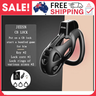 Male Chastity Cage Sex Toys Discreet Cock Cage Device Penis Rings Sissy  Femboy | eBay Australia