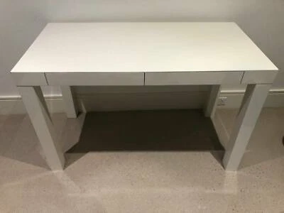 White West Elm Parsons Desk Desks Gumtree Australia Inner