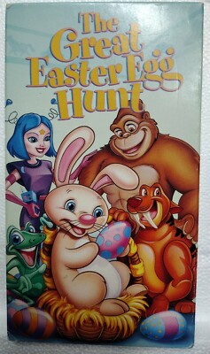 The Great Easter Egg Hunt VHS Animated