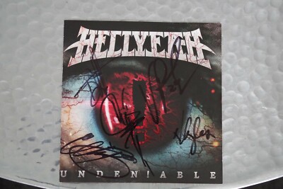 Hellyeah - Undeniable (+ Vinnie Paul) signed / autograph / signiert