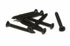 Pickup Mounting Ring Screws #2 - 15mm Black Set of 8