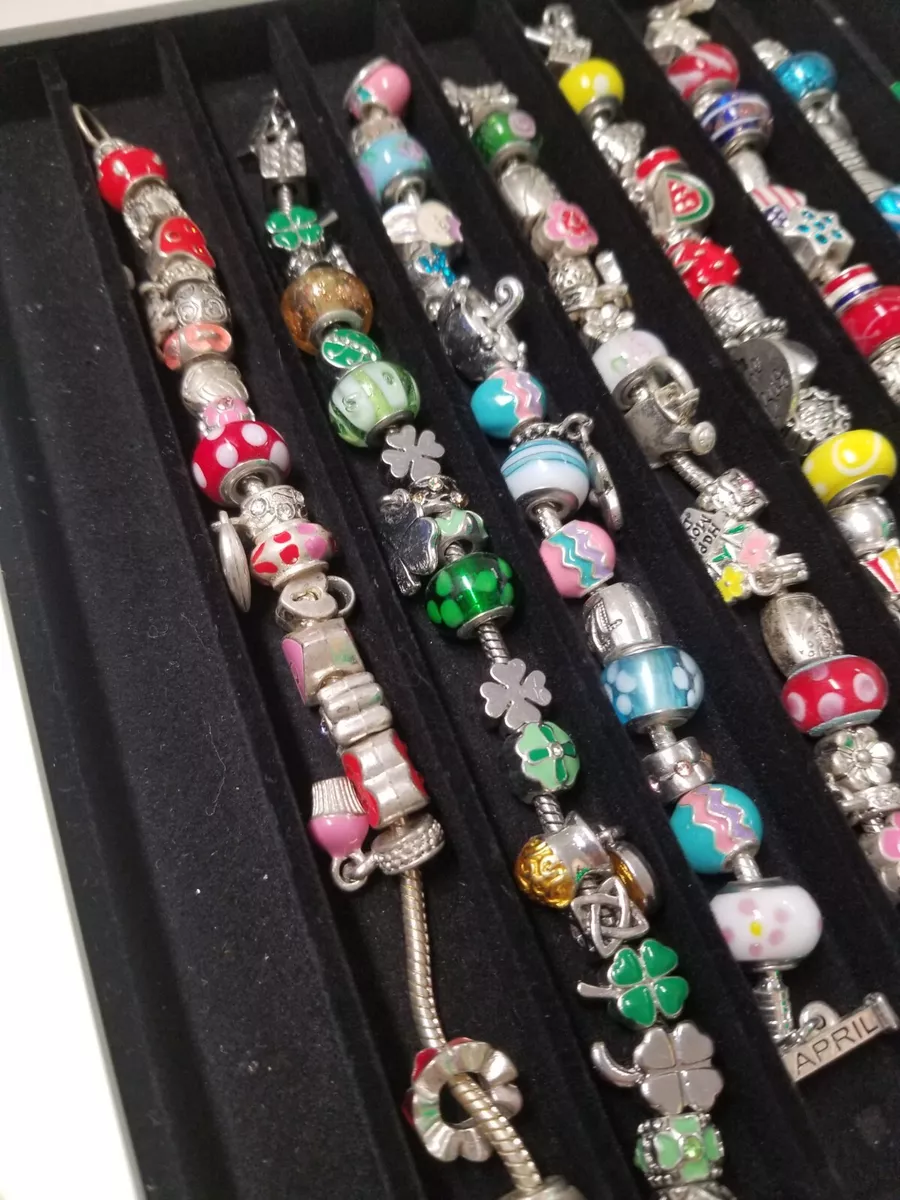 Willabee And Ward Monthly Boxer Charm Bracelets And Case