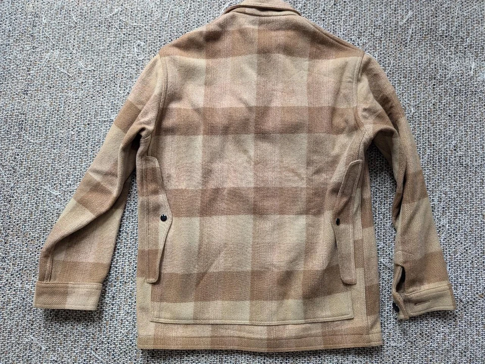 vintage PENDLETON cruiser jacket MACKINAW coat M plaid 42 hunting sportsman - Image 2 of 4