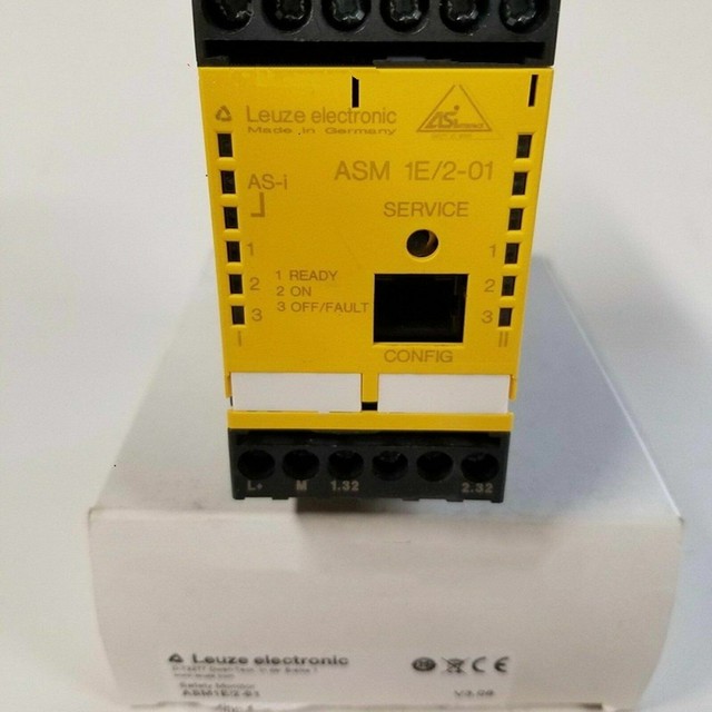 Module De Sécurité Leuze ASM1E/2-01 580023 - Neuf, Pour Systèmes De Sécurité Industriels
