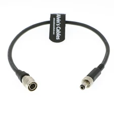 4Pin Hirose Male to Locking DC Power Cable for BDS system to Sound Devices Mixer