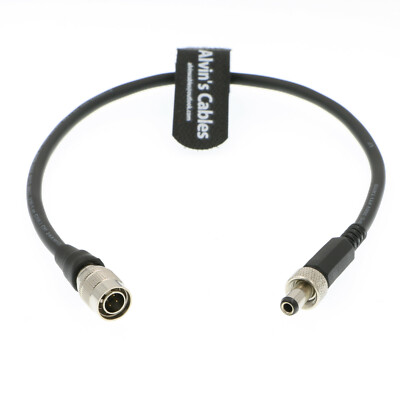 4Pin Hirose to Locking DC Power Cable for BDS system Sound Devices Mixer 17.72in