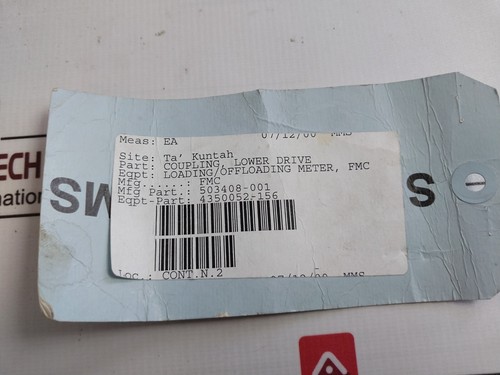 FMC 503408-001 Accoppiamento Inferiore Del Motore - Zdjęcie 2 z 9