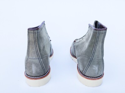 Red Wing X Nigel Cabourn 8139 Sage Mohave Roughout Moc Toe US 8 E