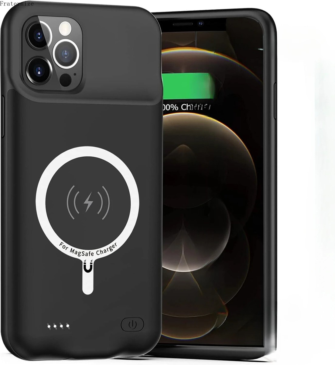 Magnetic Battery Charger Case for iPhone 12 Pro Max Power Bank