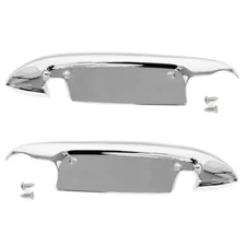 1952-1959 Chevrolet GMC Pickup Truck Outside Door Handle Scuff Plate Pair