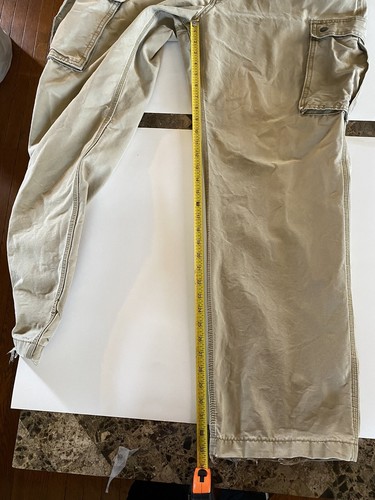 Carhartt 100272 253 Rugged Relaxed Fit Straight Cargo Pants Men's 42x34 Khaki. - Picture 12 of 12