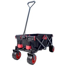 CARRELLO PIEGHEVOLE SALVASPAZIO TRASPORTO MAX 120KG ANTIRIBALTAMENTO SPIAGGIA