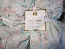 Pottery Barn Teen Watercolor Prism XL Twin Comforter + standard sham New 