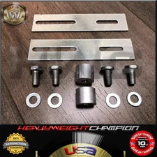 UNIVERSAL MOUNTING BRACKET KIT FOR FRONT MOUNT ALUMINUM INTERCOOLER WELD FLANGE