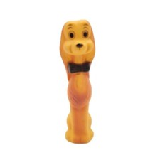 Vintage Rubber Toy Setter Spaniel Dog Squeaky 5.5" 1950s 1960s Baby Toy
