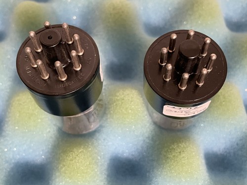 2 RCA 6SN7GTB tubes / D Flat Getter 1955 1956 Test Ultra Strong Over NOS results - Picture 6 of 16