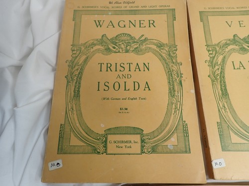 Vintage G Schirmer's vocal sounds of grand & light operas Donizetti Wagner Verdi - Picture 3 of 5