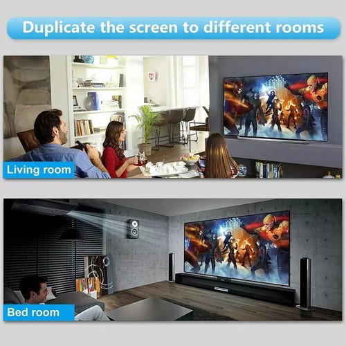 HDMI Splitter 1 Input 2 Output 4K HD Dual Output Adapter Cable 1 In 2 Out UHD - Picture 5 of 11