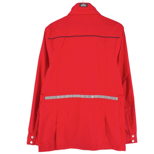 GANT Freizeit Jacke Herren Wasserfest Rot Lang Kreuzfahrt Jacke Wa6 GRÖSSE S - 第 3/9 張圖片