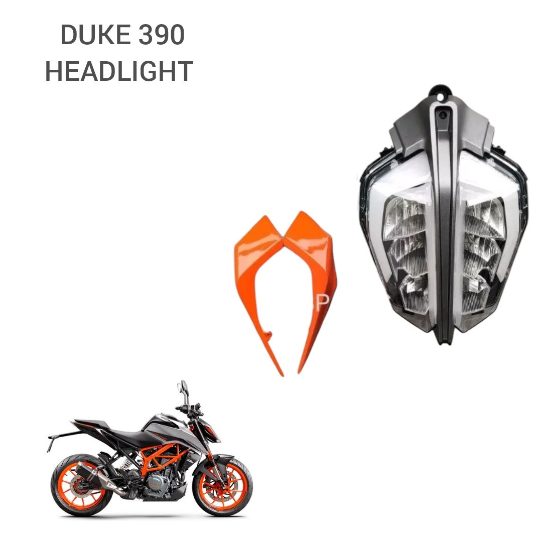 fit for KTM DUKE 390 LED HEADLIGHT New Product 2021 Onwards | eBay