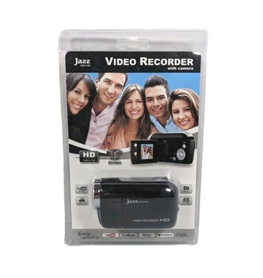 Jazz HDV140 Video Recorder Camera  HD 1280x720 Flip Screen 4x Zoom New In Pack
