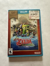 Nintendo Zelda: The Wind Waker HD Nintendo Selects Wii U Disc Case Manual