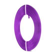 Flat Jewelry Craft Wire, 3mm 18 Gauge Aluminum Craft Wire Dark Purple