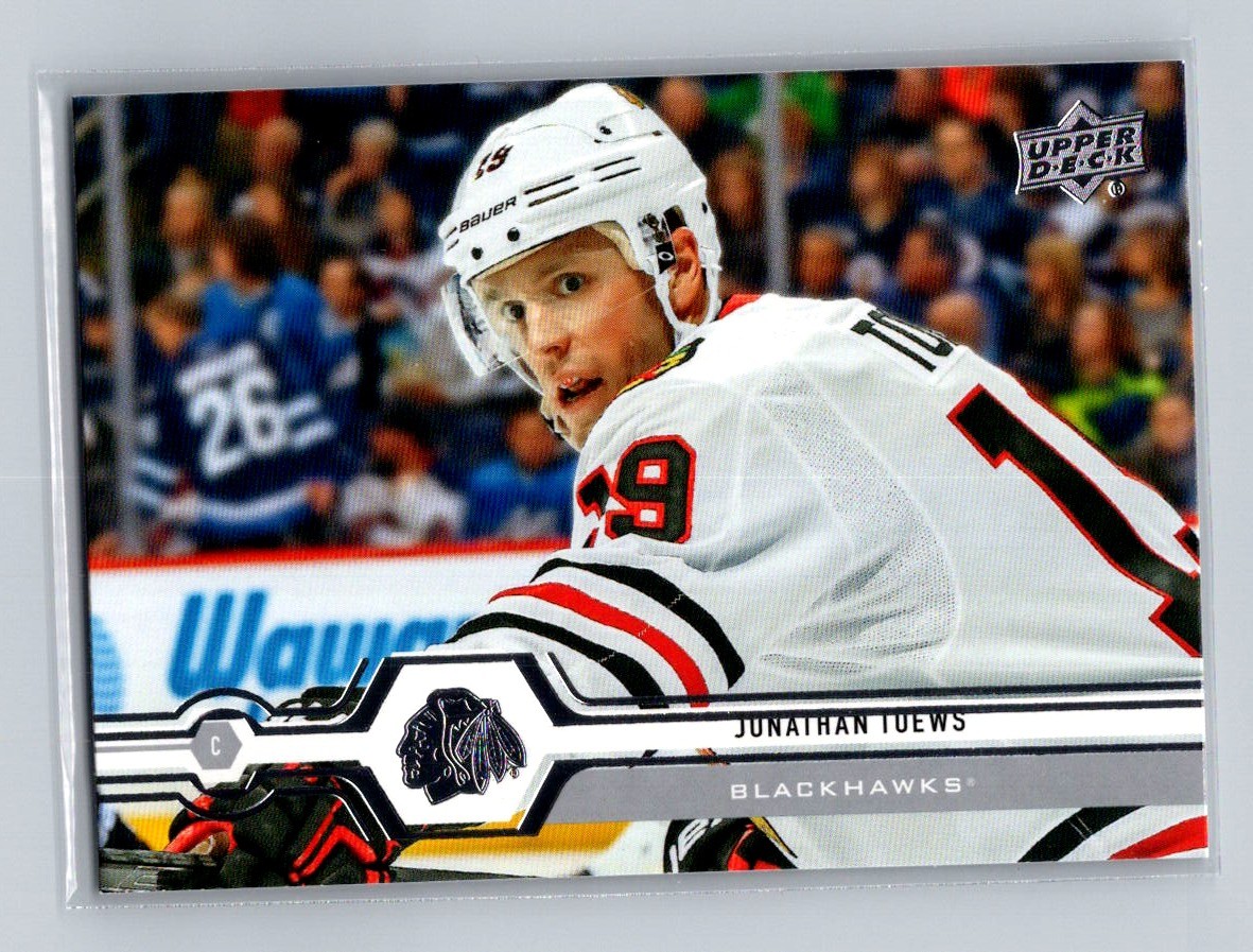 2019-20 Upper Deck #110 Jonathan Toews Chicago Blackhawks