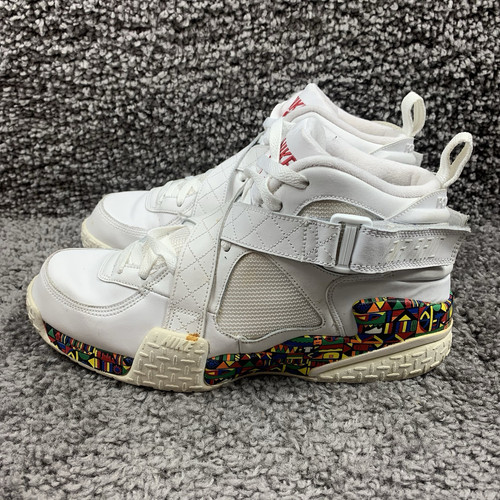 Nike Air Raid Urban Jungle White Lace Up Athletic Sneaker 306354-111 Size 10