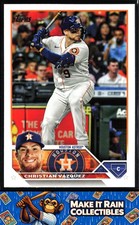 Christian Vazquez 2023 Topps Series One #157 Houston Astros Baseball
