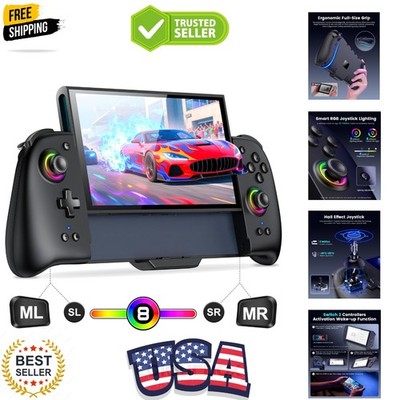 Switch 2 Controller   Hall Effect Joysticks & Enhanced Grip   One Piece Switc...
