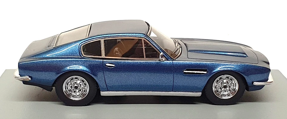 Modelo Spark escala 1/43 S0574 - 1969 Aston Martin DBS V8 - azul Salisbury Foto 3 de 4