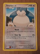 Pokemon Snorlax 37/130 Diamond & Pearl NM-MT See Pictures on eBay