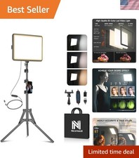 1-Pack LED Video Light Kit, Photography Lighting Kit, 2800-6500K Dimmable Stu...