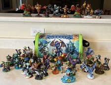 Activision Skylanders Action Figures Rare Lot of 50 with Bag  XBOX 360 Game