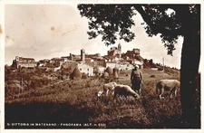 dt226 cartolina s.vittoria in matenano,provincia di ascoli piceno