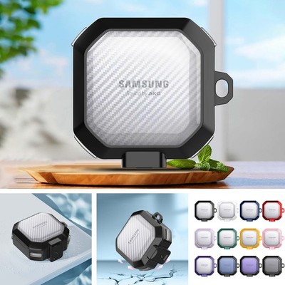 For Samsung Galaxy Buds 4/4Pro/FE/Live/Pro/2/2Pro Fiber Pattern Earphone Case 