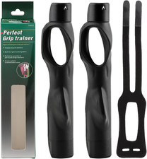 2 Pack Golf Grip Trainer Swing Training Aid with Arm Band Hand Position Correcto