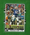 2016 Donruss Tom Brady Production Line New England Patriots #13