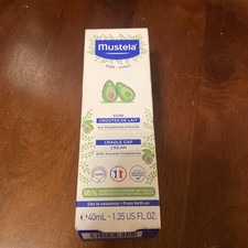 Mustela Baby Cradle Cap Cream with Avocado 1.35 fl oz Exp 10/2027