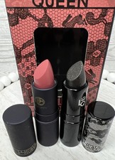 Lipstick Queen Smokey Lip Kit Black Lace Rabbit Bright Natural Sinner 0.12z Ea