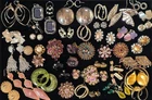 Antique & Vintage Costume Jewelry Mix Lot of 85 Items Some Signed ALL Wonderful!
