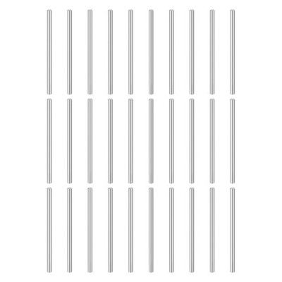 100pcs Dowel Pins M3(3mm) x 60mm Stainless Steel Shelf Support Peg Pin Rod