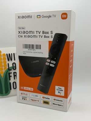 Xiaomi TV Box S 3rd Gen 4K UHD 32GB Google TV Streaming Player MDZ-32-AA New