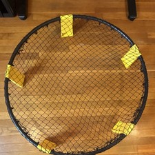 Spikeball Net with Yellow Frame and Legs