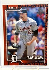 2026 TOPPS SERIES 1 TARIK SKUBAL #300 TEAM LOGO Border PARALLEL TIGERS CY YOUNG