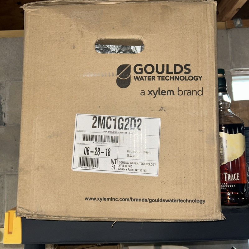 GOULDS Pump 2672030600 2hp 3/60/230-460 6.25"H / With Baldor EJMM3219T Motor