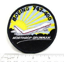 Vintage Boeing 747-400 Military Jumbo Jet Aircraft Patch Northrop Grumman USAF a